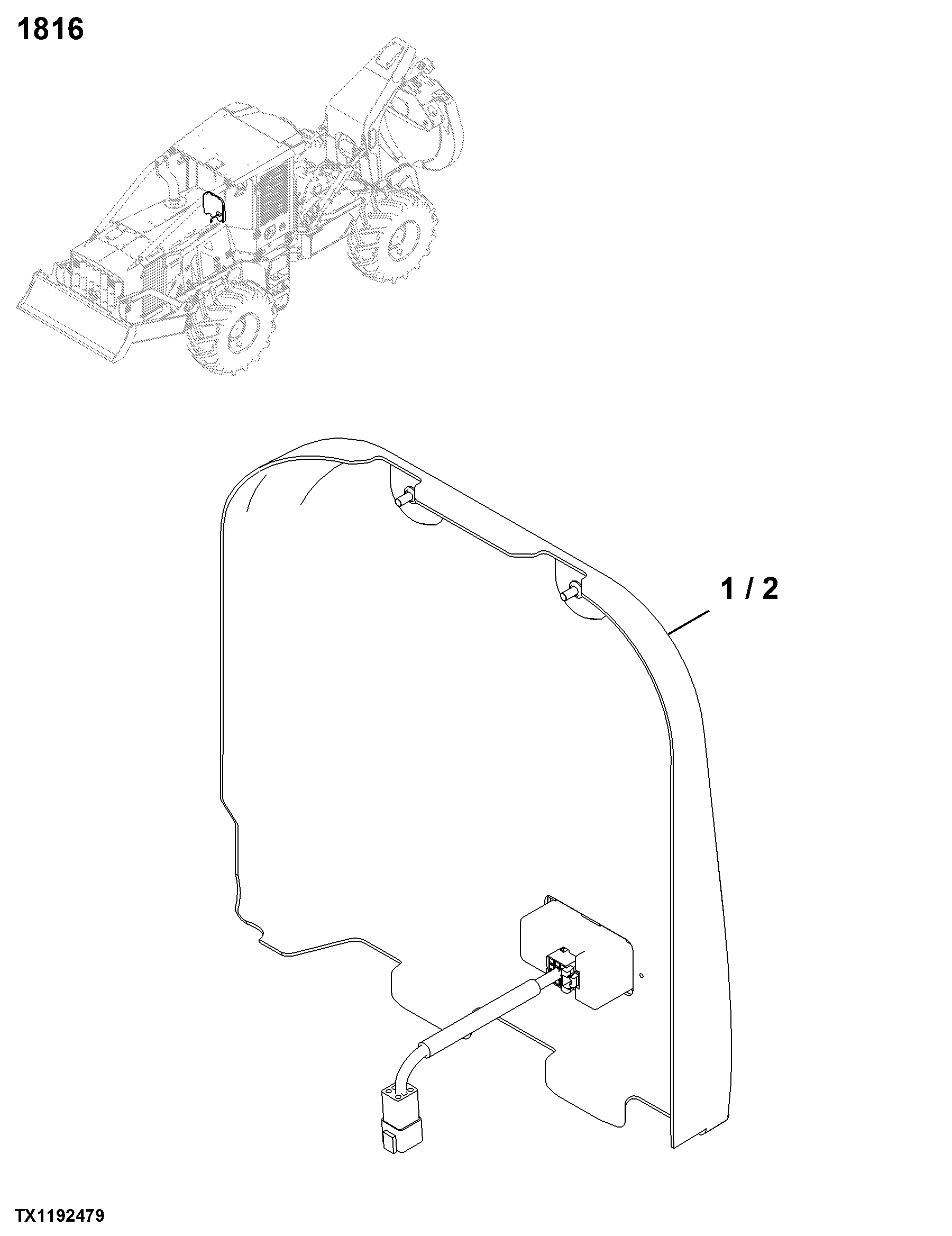 1816 Instrument & Control Mounting Structure