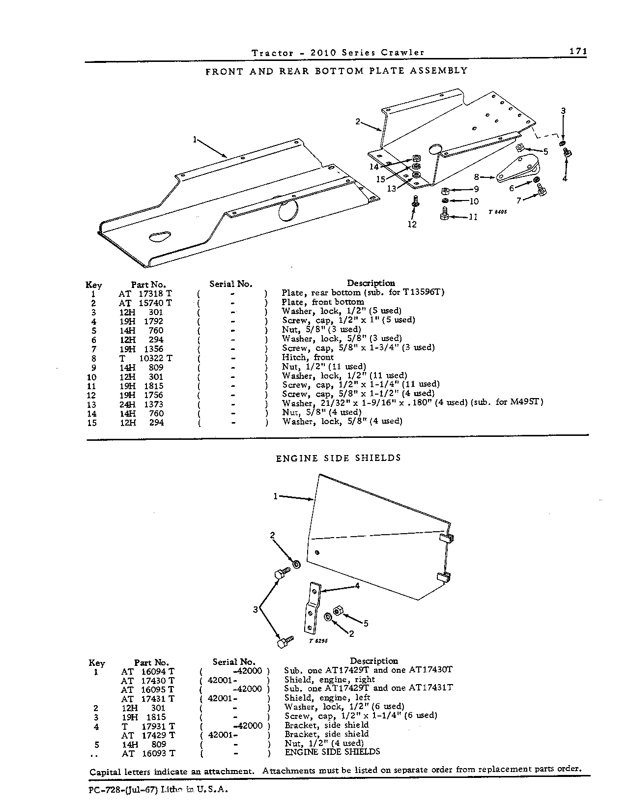 Bottom, plate