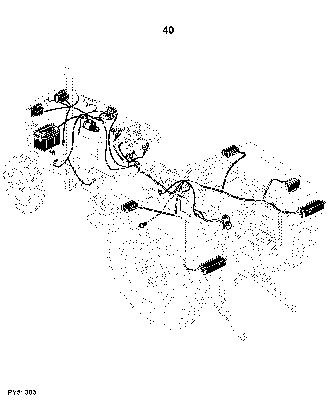 5310, 5410, 5610 Tractors (TREM III Engine)(PY5310T, PY5410T, PY5610T, India Edition)