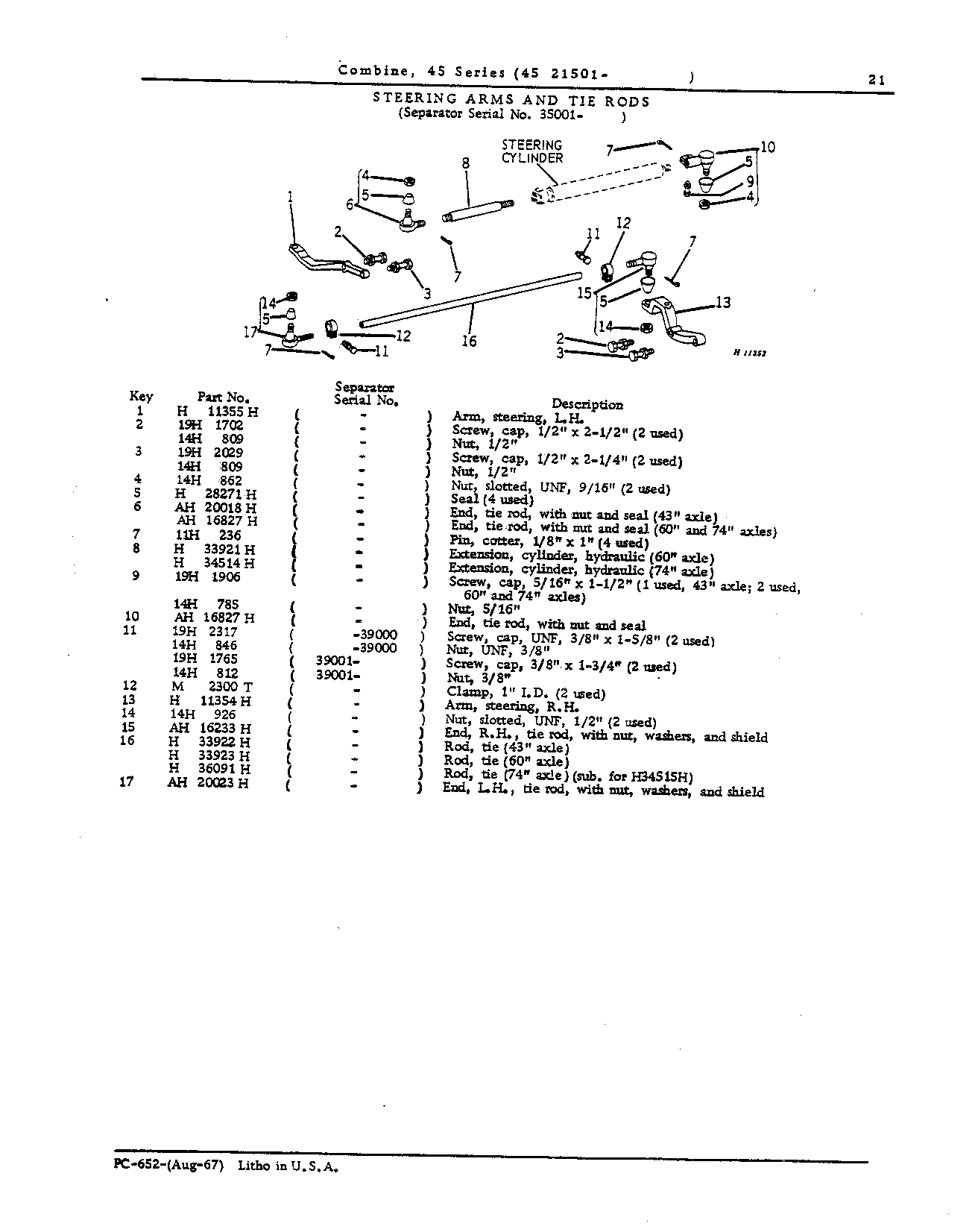 Rear Wheels, Supports and Steering (Continued)