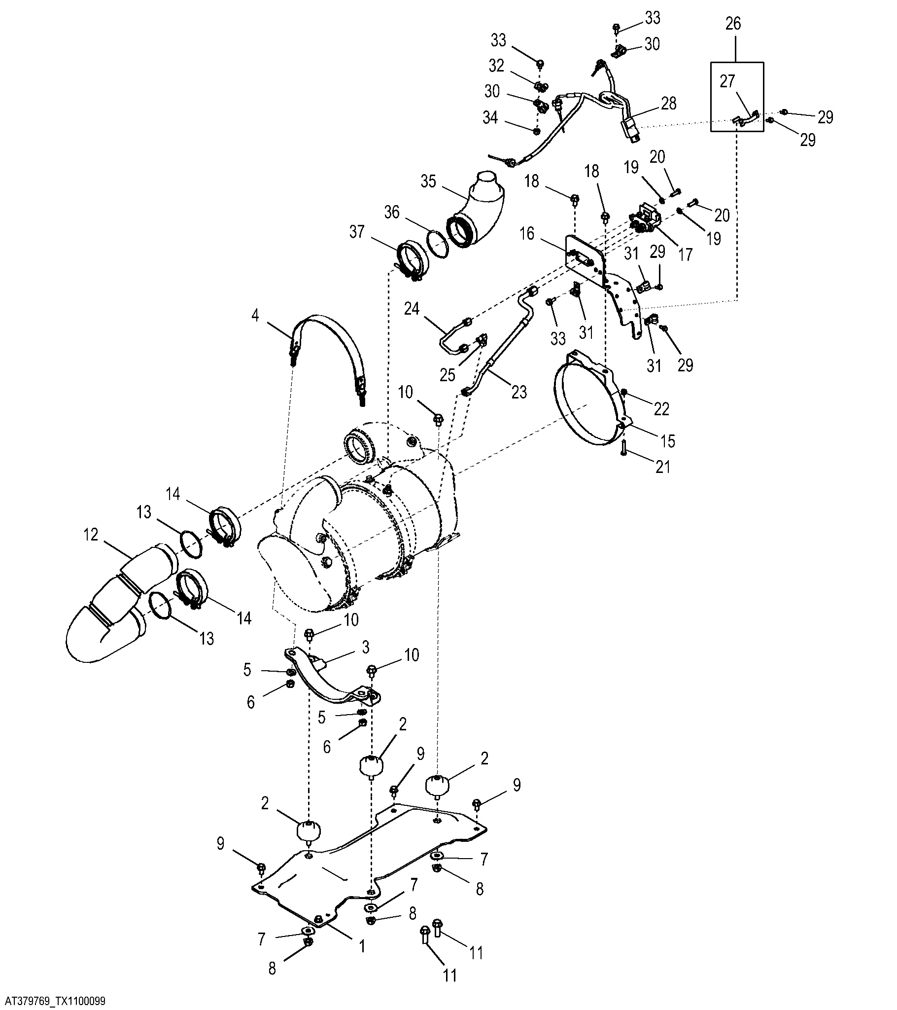 Diesel Particulate Filter Installation ( - 662334)