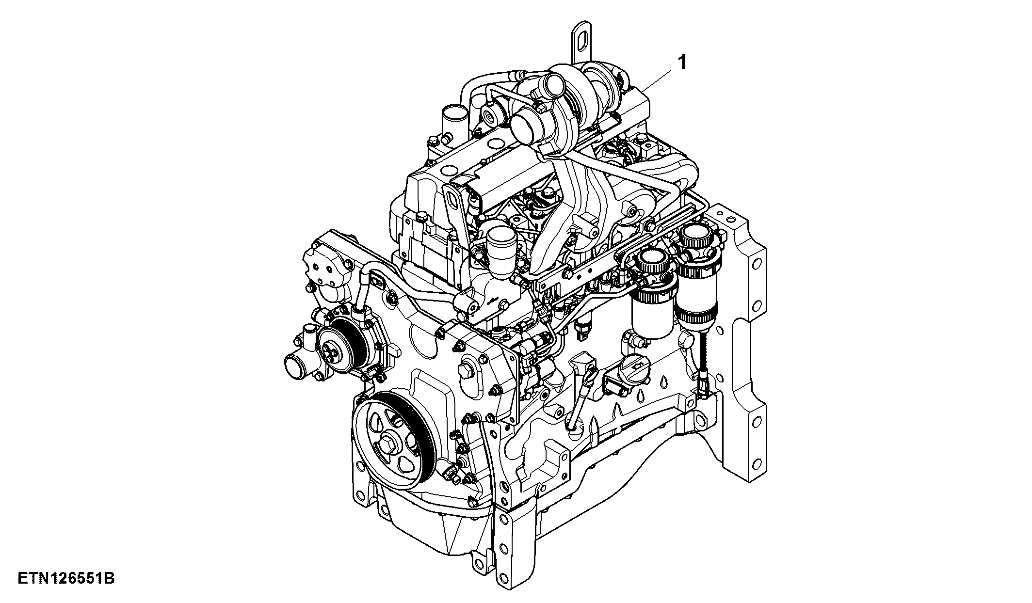 Engine Mounting Parts, Wet Clutch