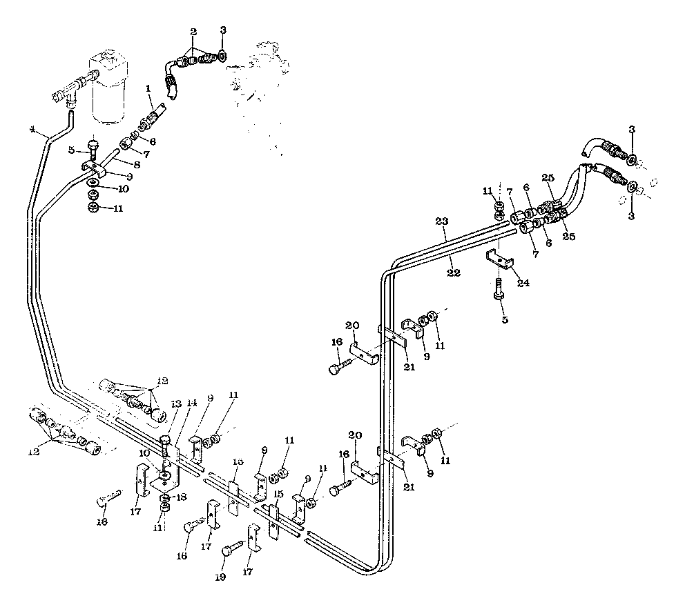 CIRCUITO HIDRÁULICO BOMBA-UNIDADE HIDROSTÁTICA