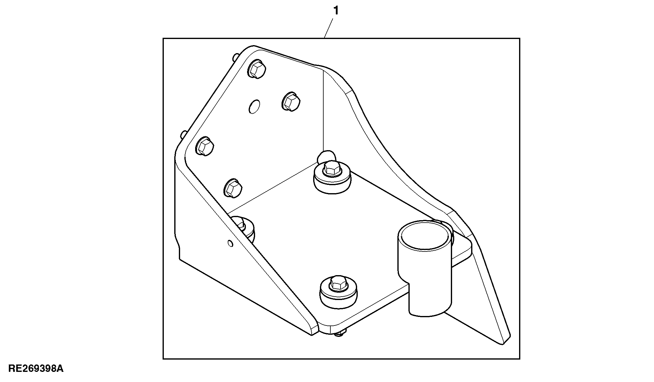 Attachment, Dual Beam Radar Sensor
