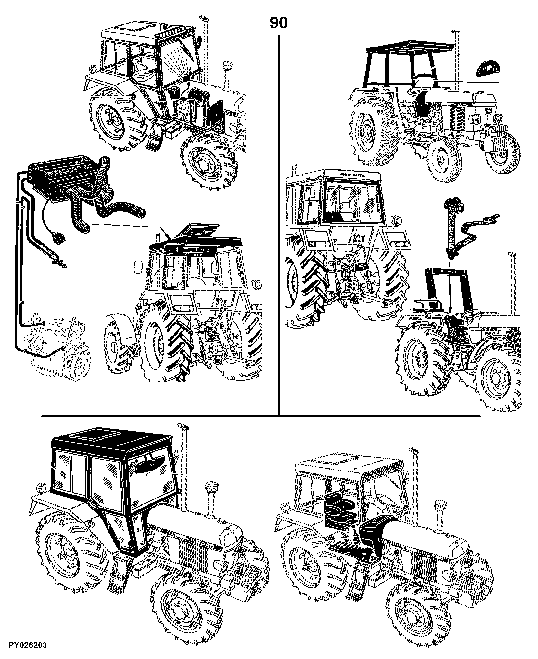 3040, 3140 Tractors (S.N. -429999) (Europe Edition)