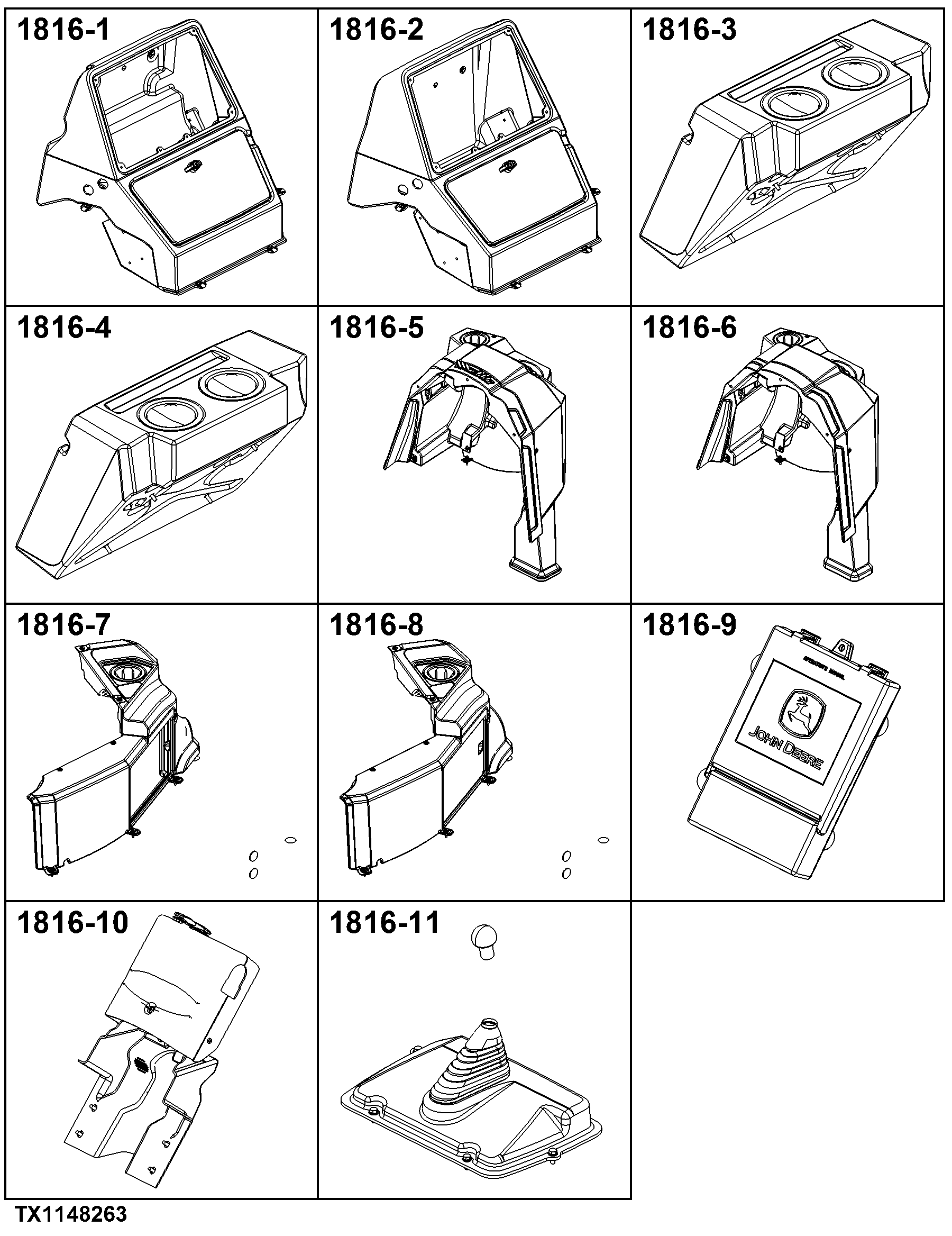 1816 Instrument and Control Mounting Structure