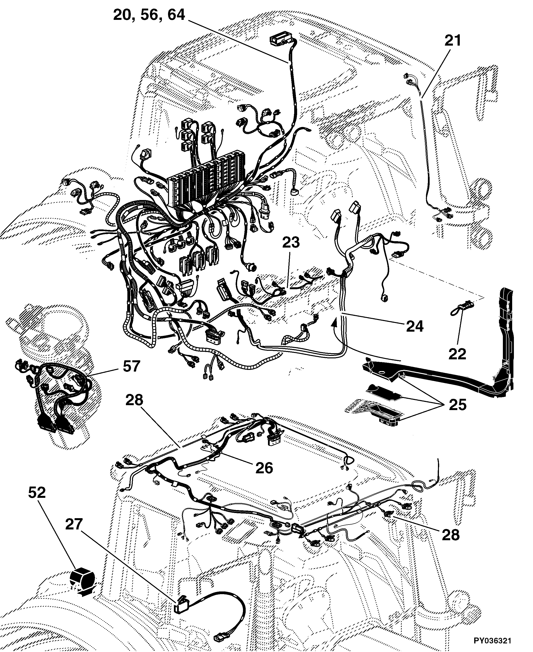 42 Electrical Components / Wiring Harnesses and Precision Farming Equipment