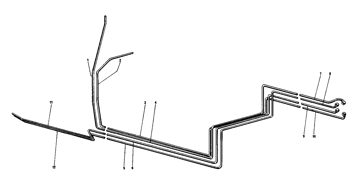 CANOS HIDRÁULICOS DO CIRCUITO DA DIREÇÃO (A Partir da CA no. 1660)