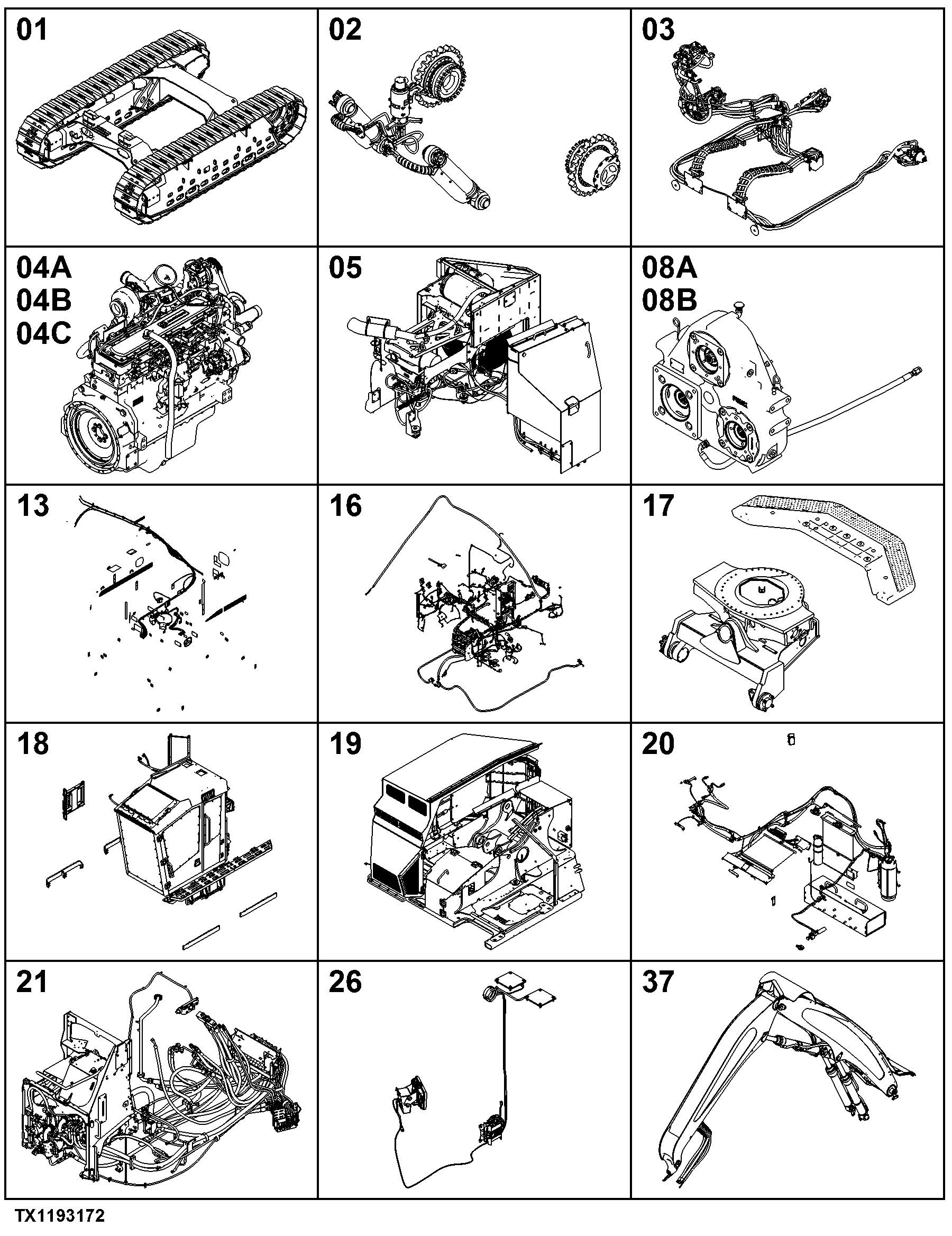 859MH Tracked Harvester (PIN: 1T0859MH_ _C270423- )(PIN: 1T0859MH_ _D270423- )