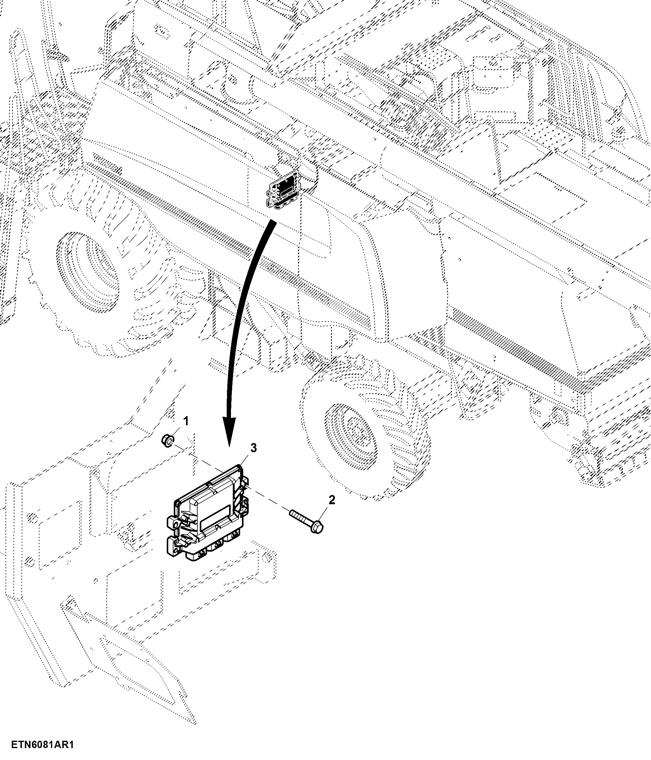 Left Power Module 1, Electronic Control Unit