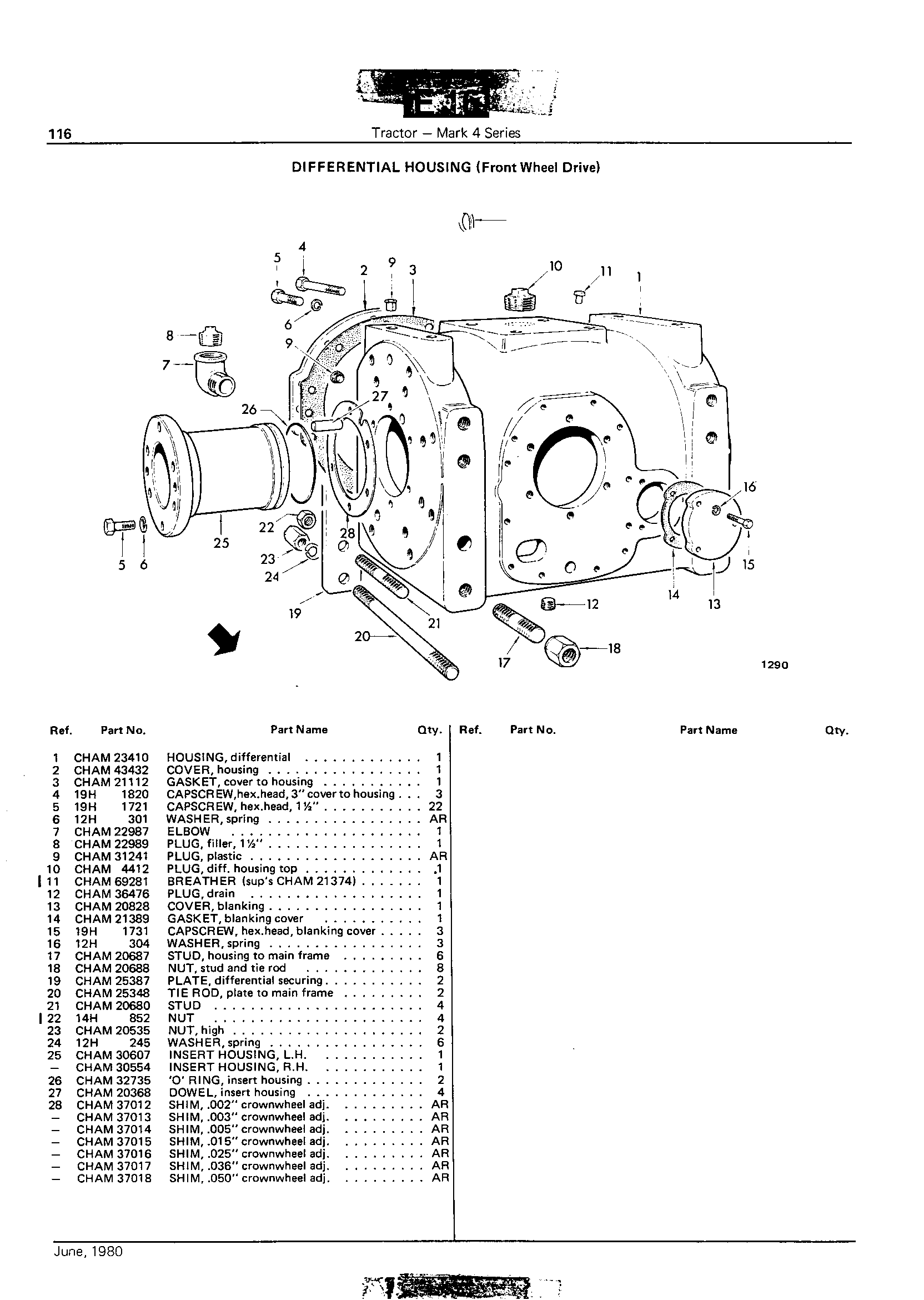 Differential Housing (Continued)