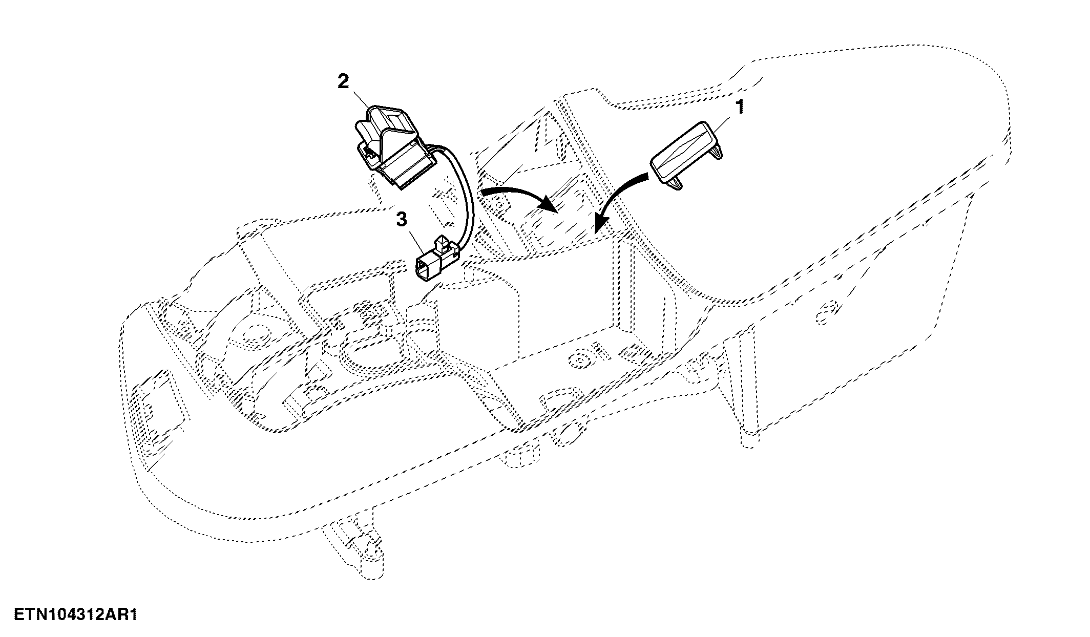 Control, W/ Rear PTO, W/O Front PTO, CommandARM™ ( - 119999)