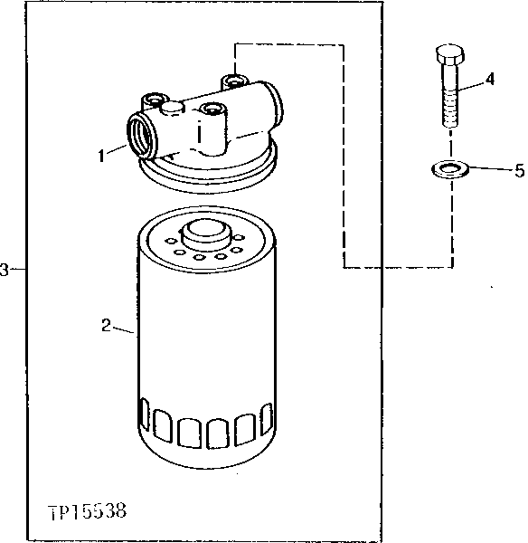 FRONT WHEEL DRIVE RETURN FILTER ( - 529483)