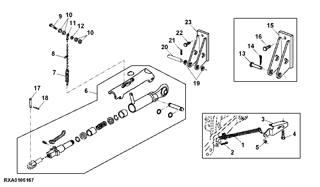 RIGHT-HAND STABILIZER BAR (EUROPEAN VERSION)