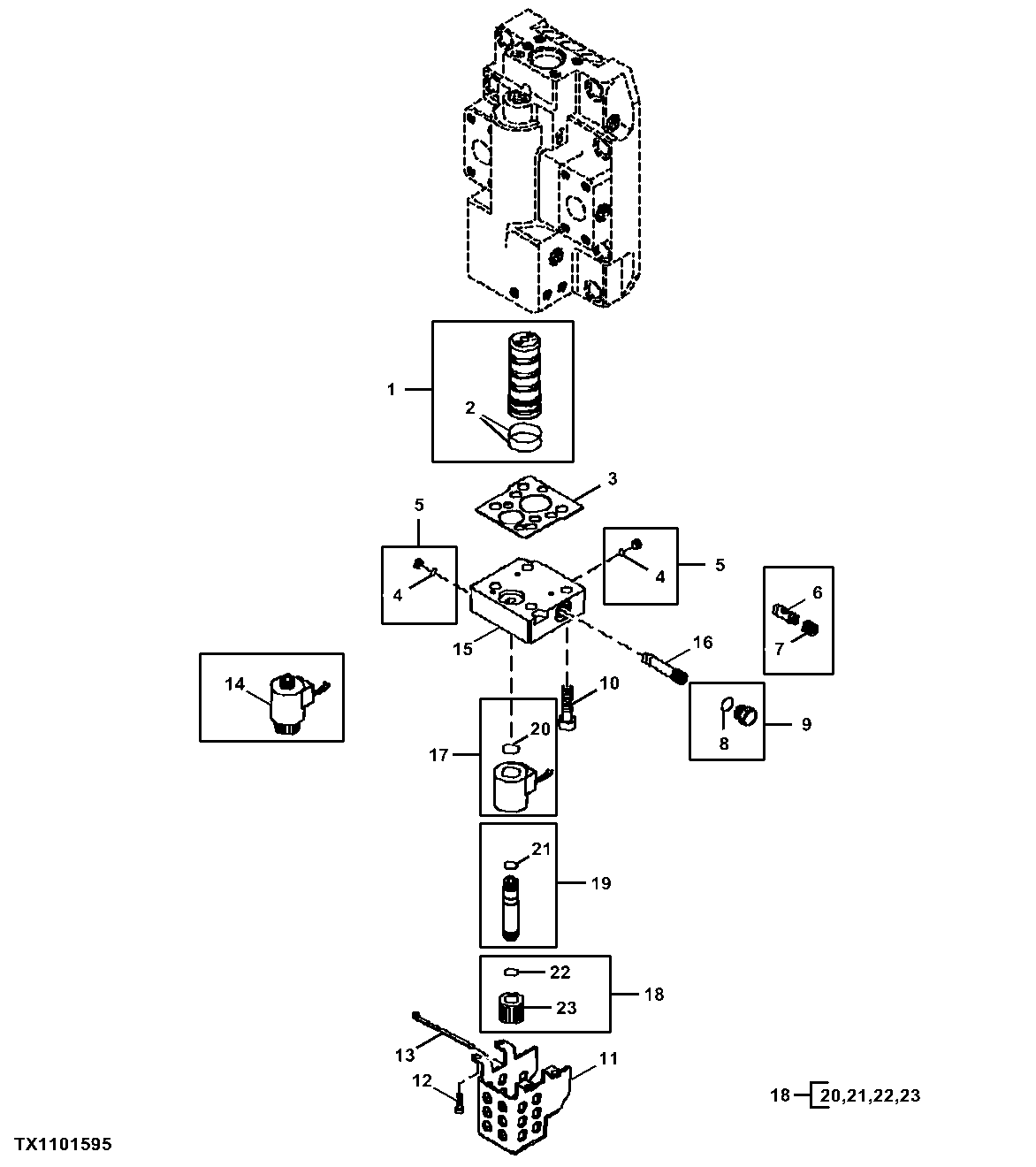 Hydrostatic Track Drive Motor Control ( - 289917)