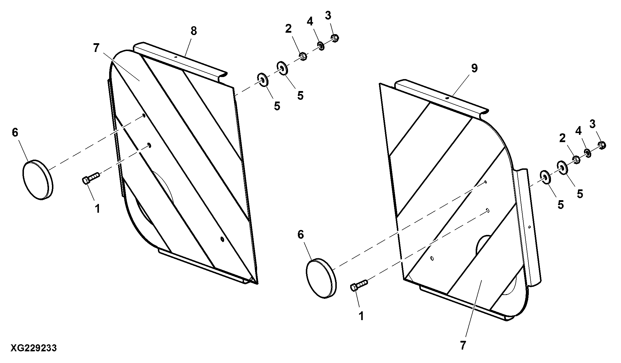Rear Over Width Mark