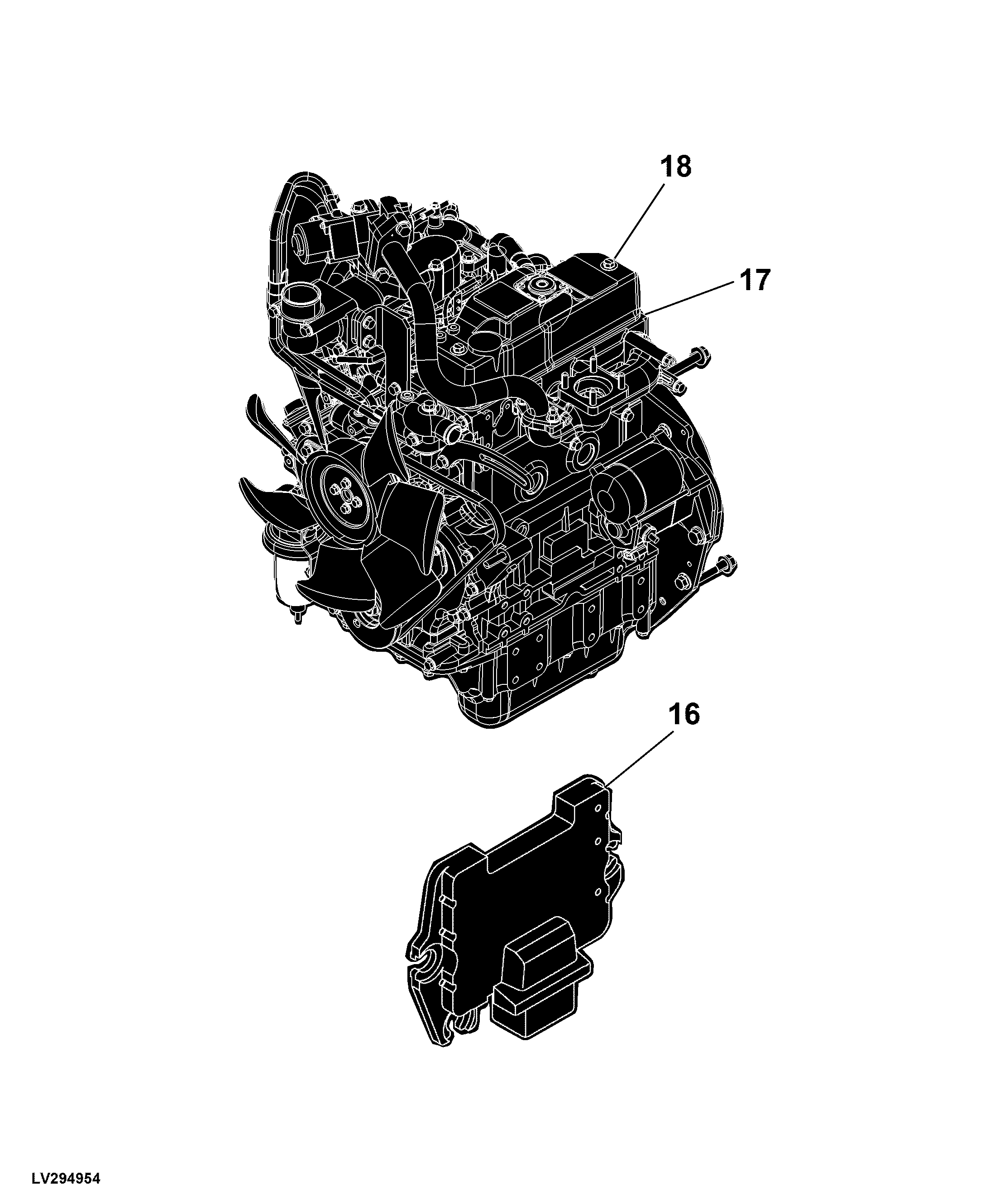 EN Engine AUC10564-ETN222329