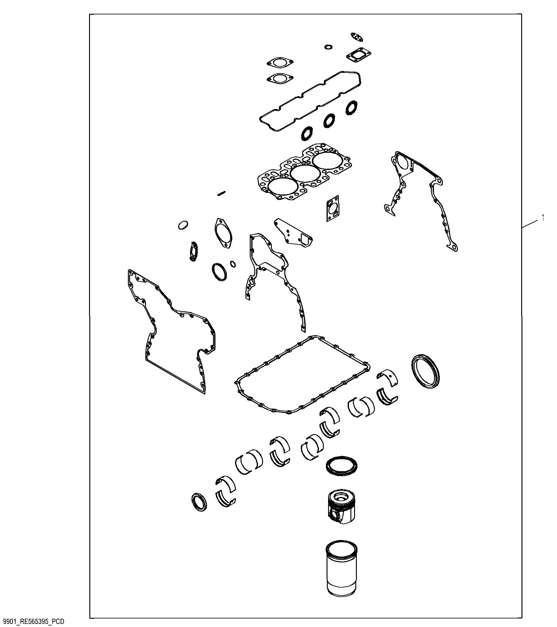 9901 Engine Overhaul Kit