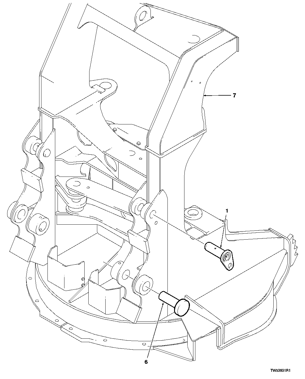 Mounting Pins - Hydro Ax 321
