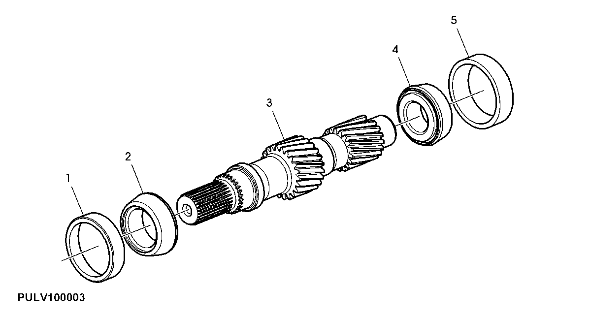 PTO DRIVE SHAFT (540, 540E)