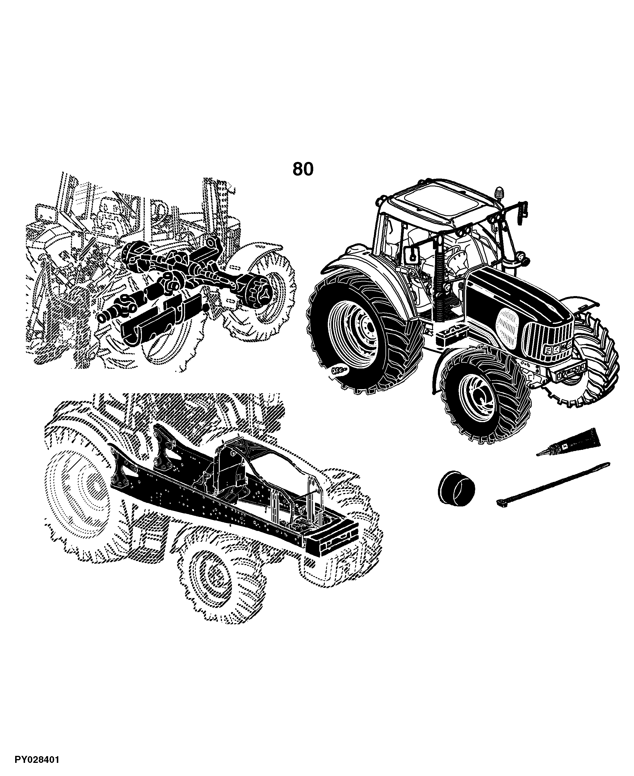 6165J Tractor (Mongolia / Asia Edition_PIN prefix 1YH)