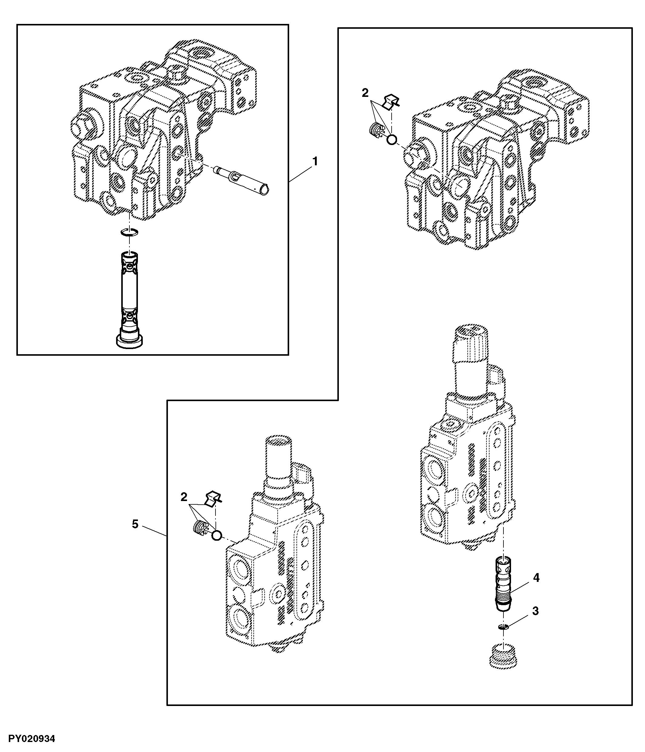 FIELD INSTALLATION KIT FOR NOISE REDUCTION (HYDRAULIC PUMP 23/28/35 CM3)