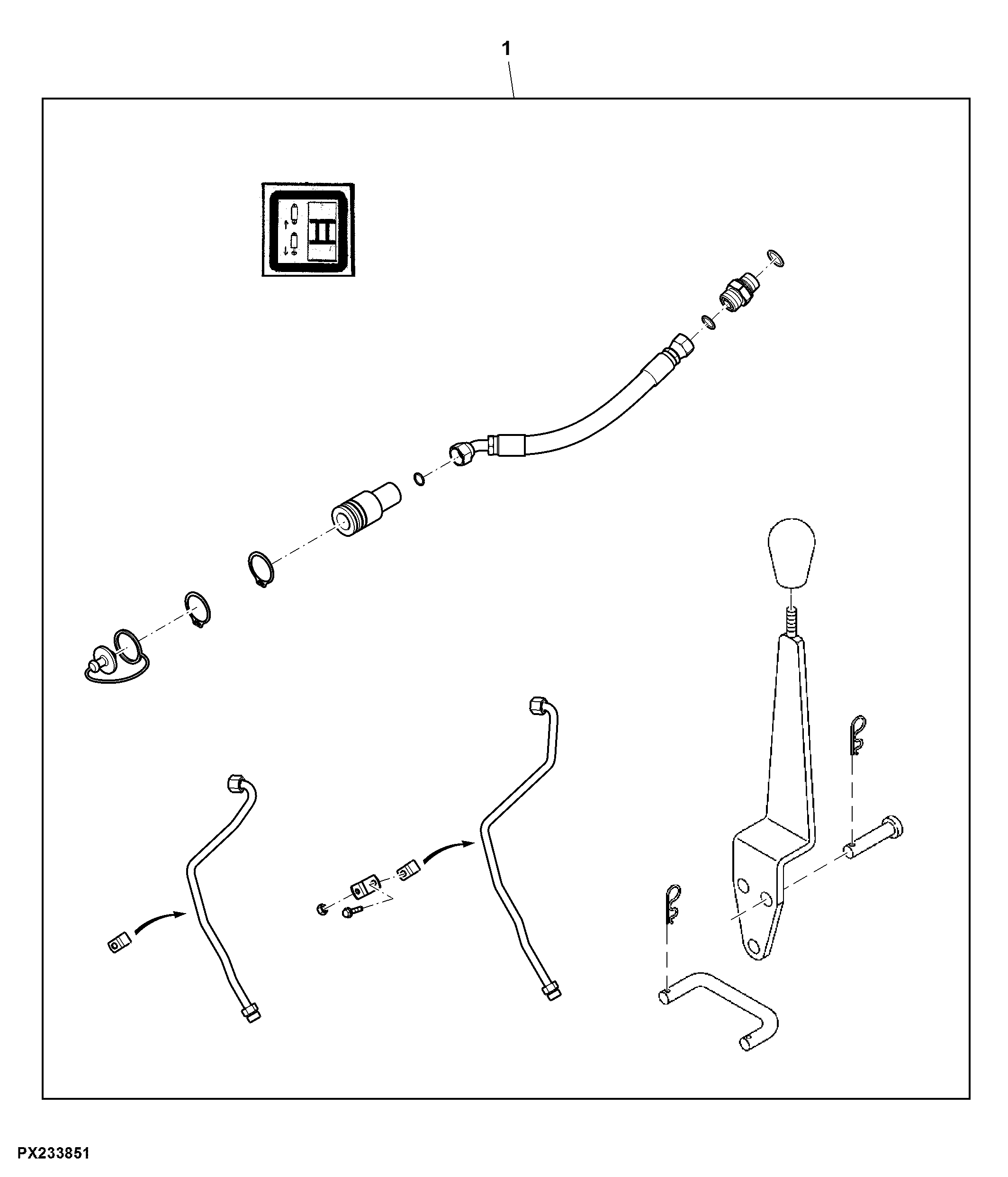 Attachment, Second Selective Control Valve, Narrow