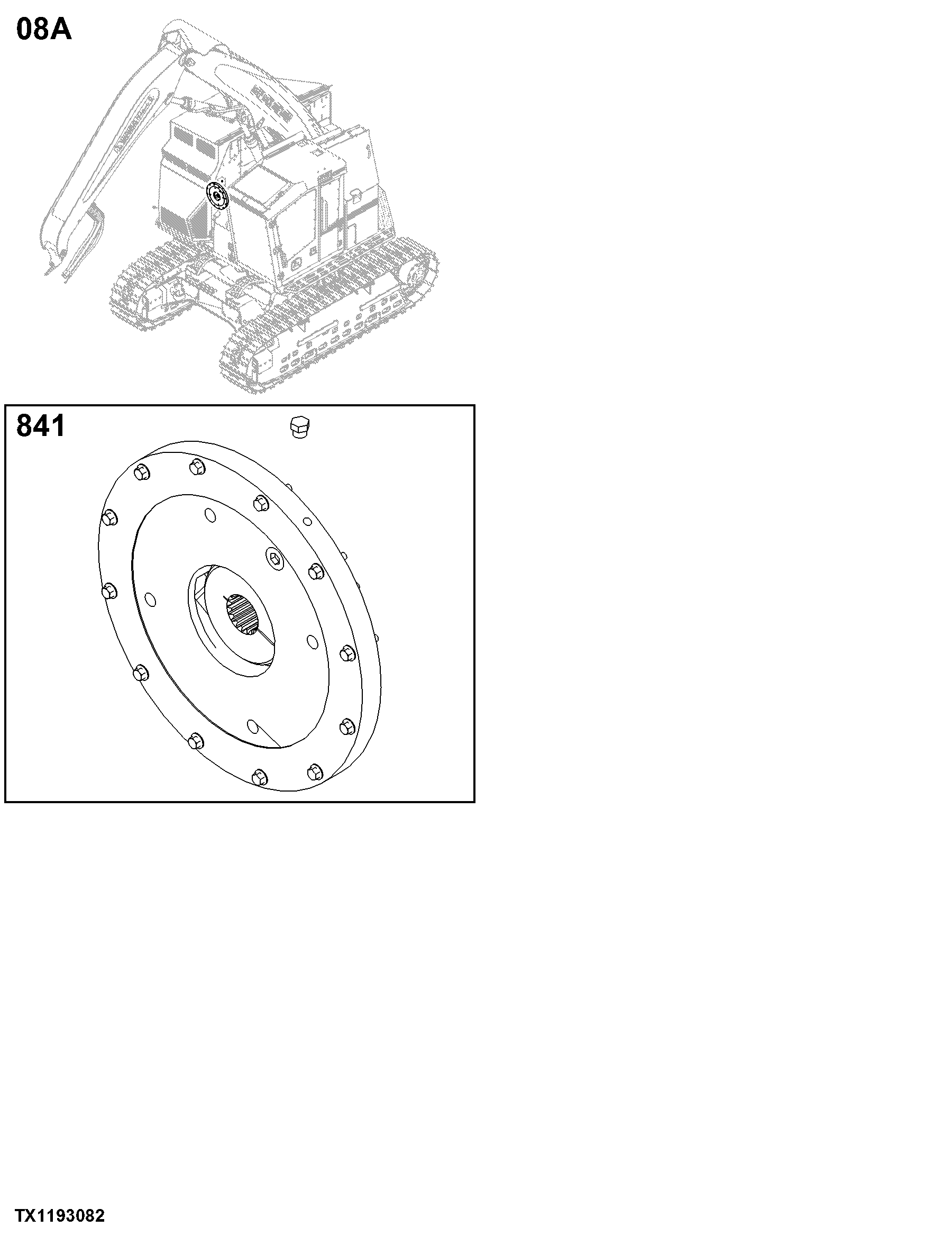 08A Transfer Drive (Includes Splitters)
