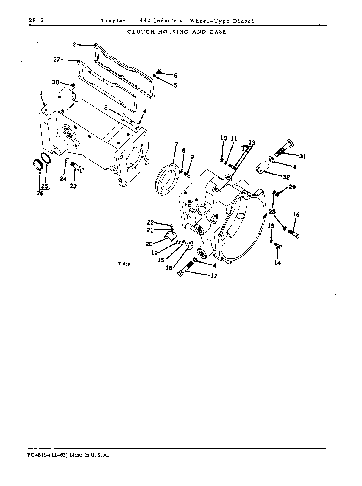 Clutch, Flywheel, Center Case, and Direction Reverser (Continued)