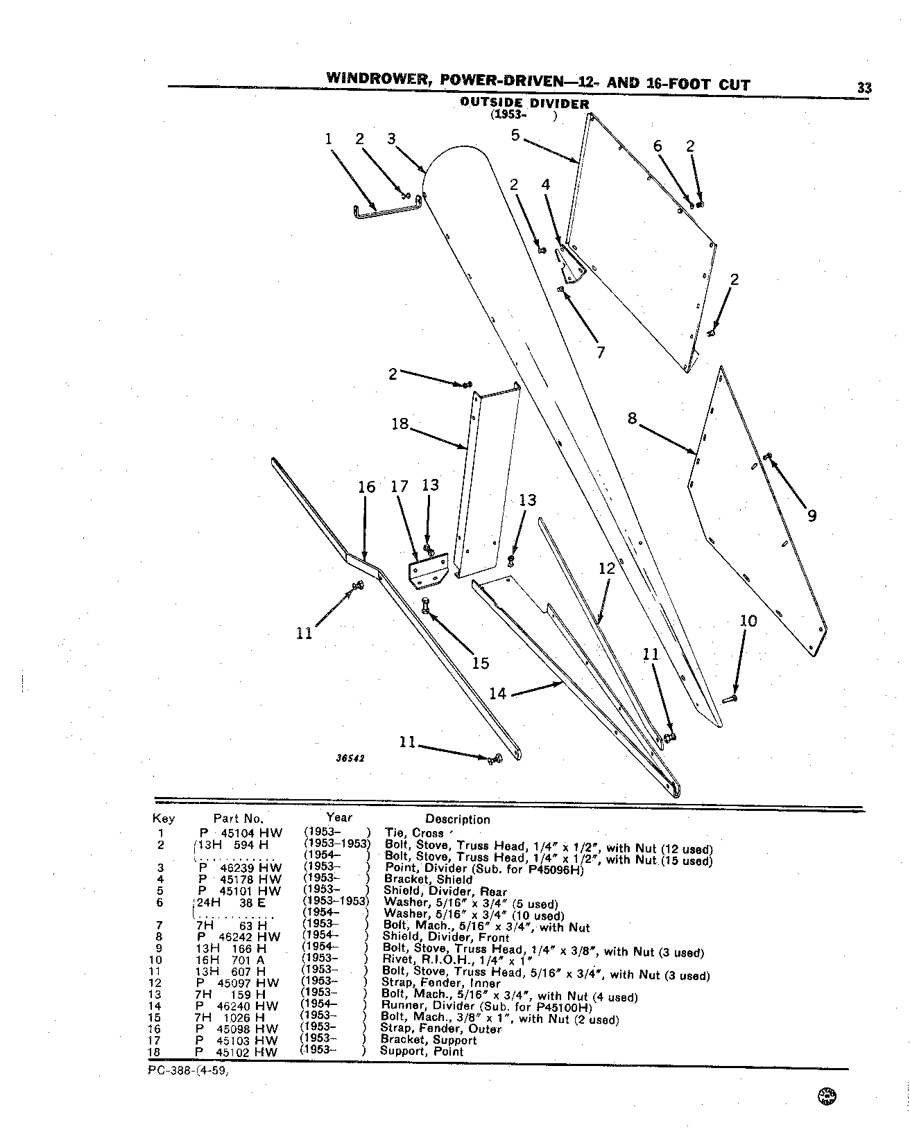 Divider, Outside (Continued)