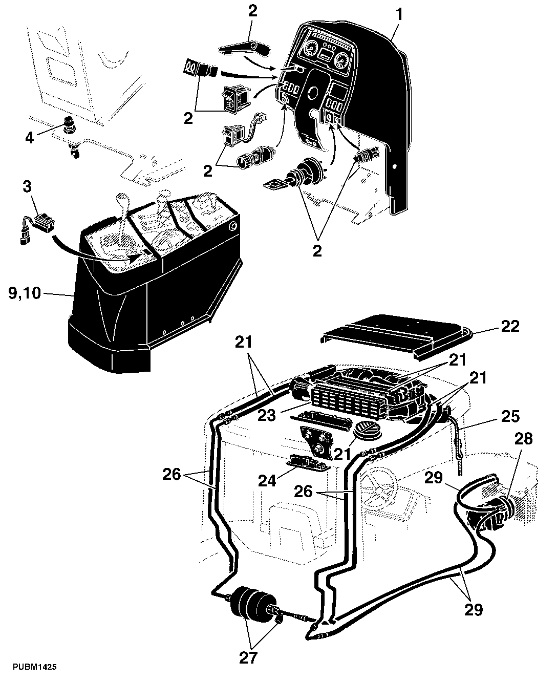 93 CONTROLS, ACCESSORIES AND AIR CONDITIONING