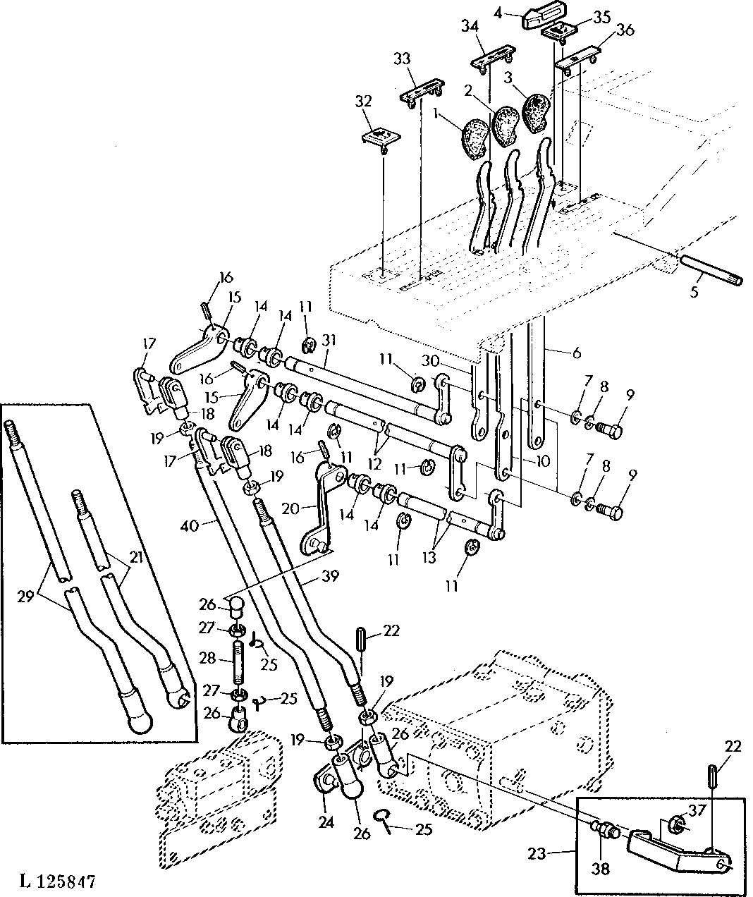 SELECTIVE CONTROL VALVE LINKAGE (POPPET AND SPOOL TYPE) SGB