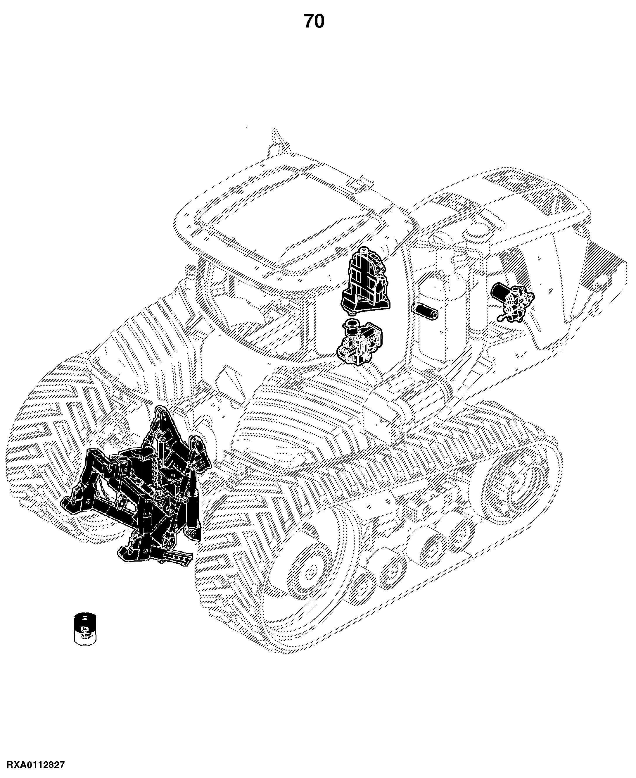 9510RT Tractor (S.N. 900101 - 905999)(Worldwide Edition)