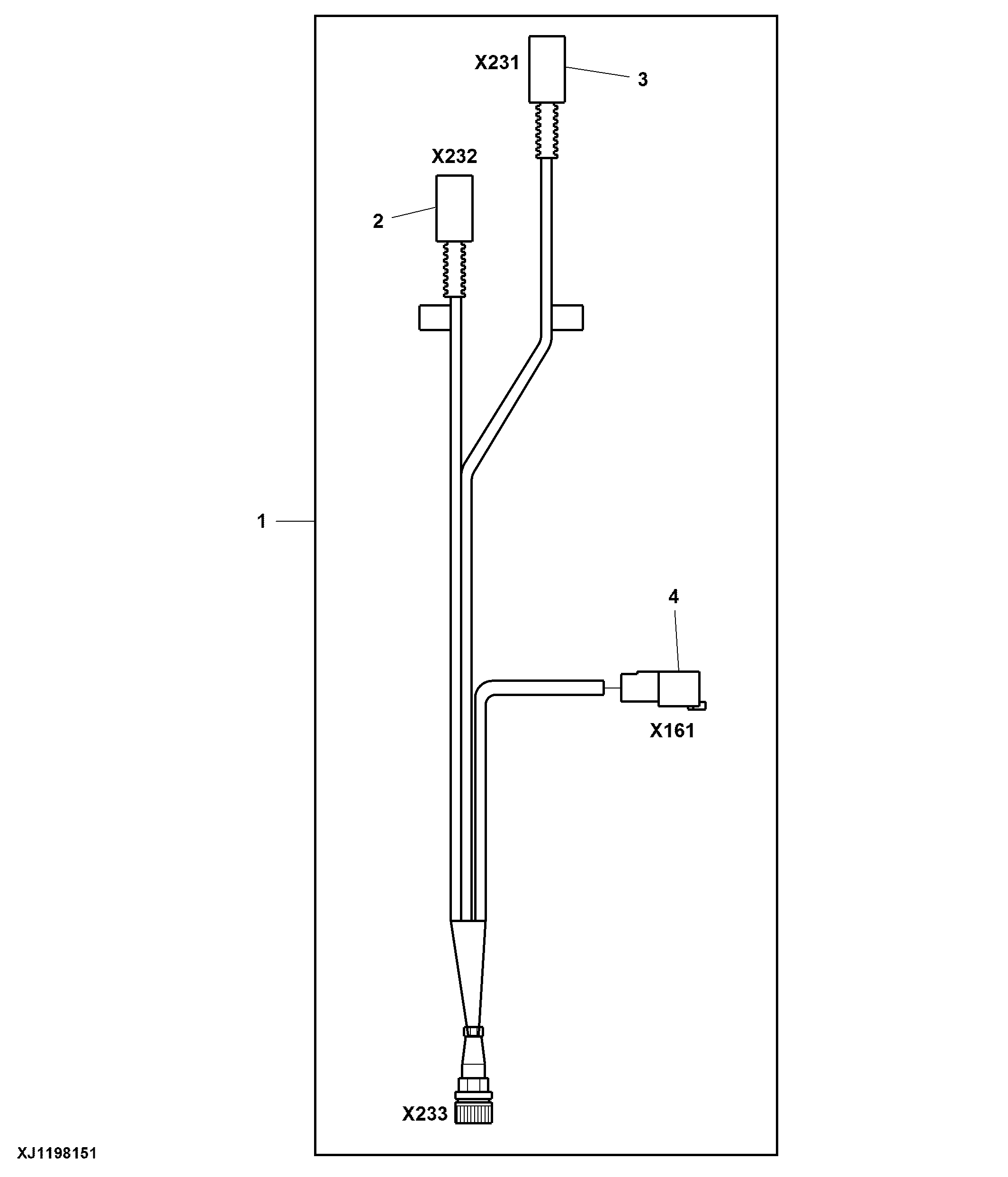 Wiring Harness Components, Camera Adapter, XM PC