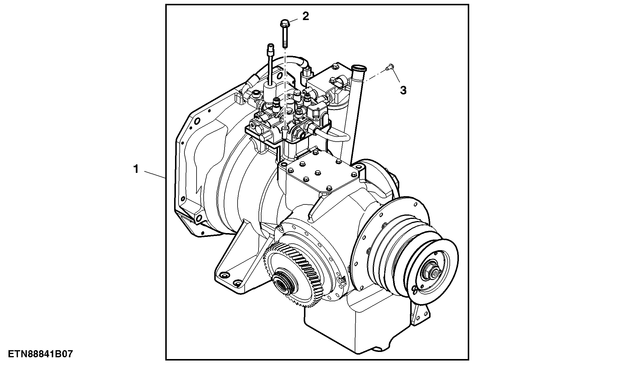 Gear Case Assembly, Standard, Non ProDrive™