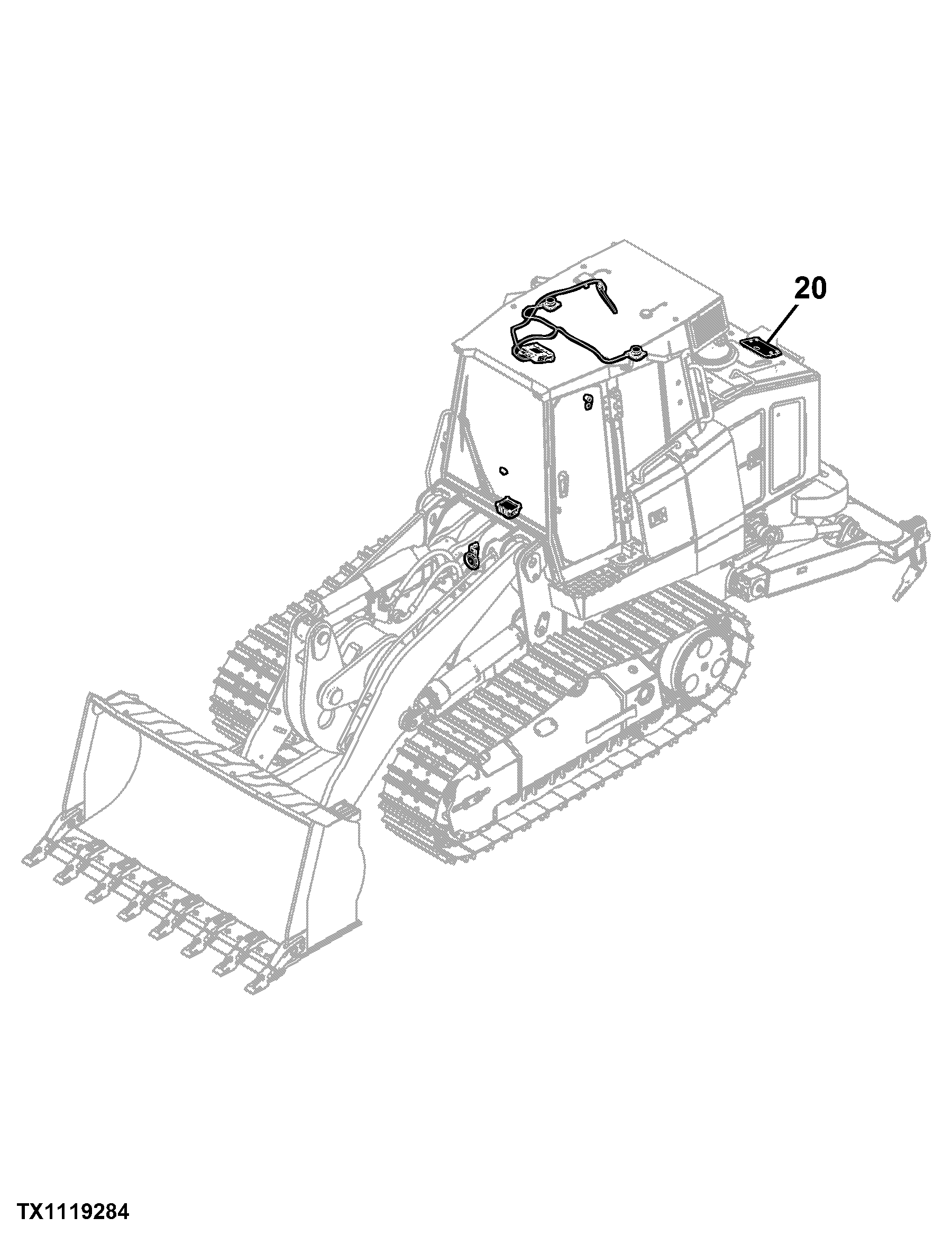 755K Crawler Loader (PIN: 1T0755KX_ _E192242-339325)