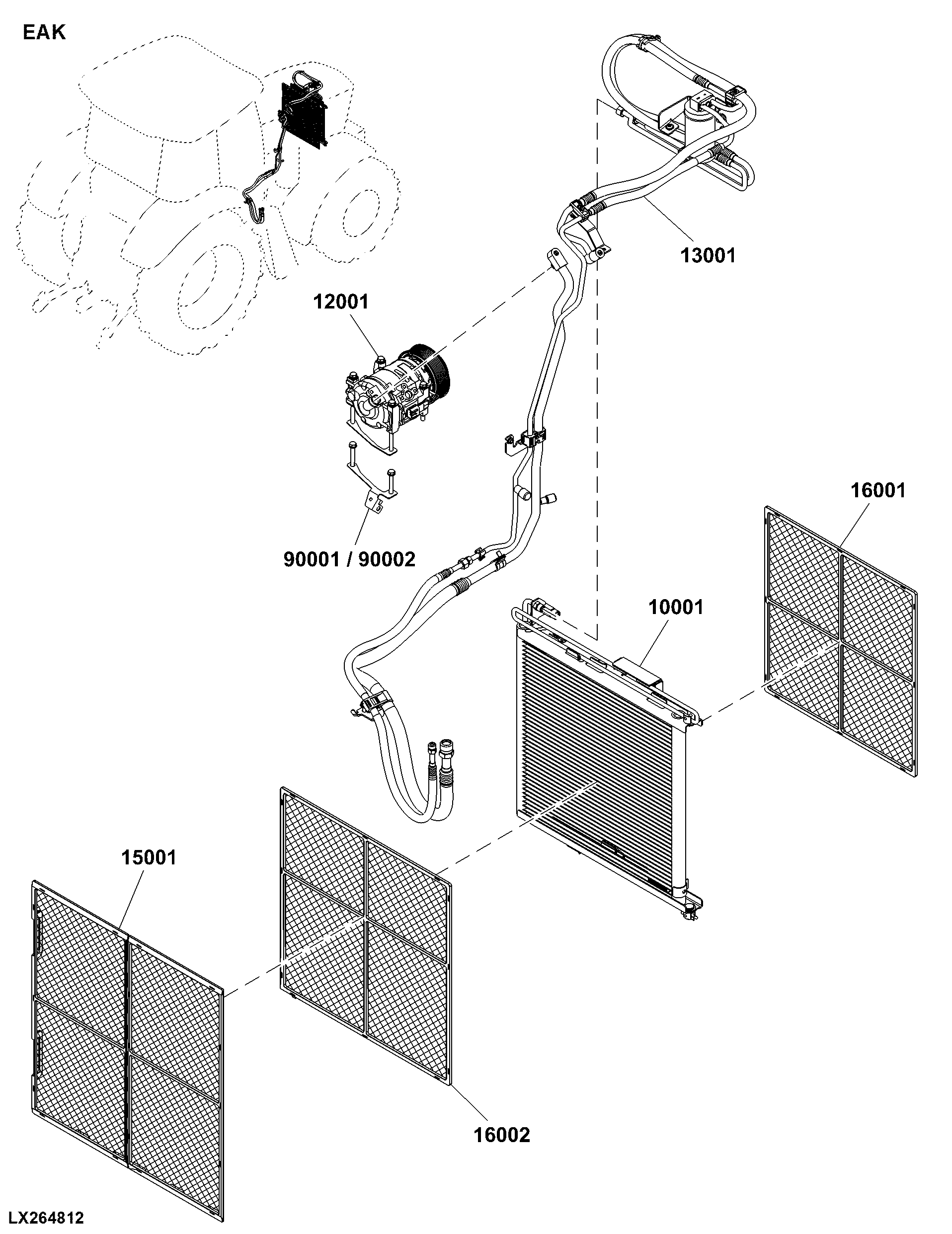 EAK Air Conditioning System, Engine Auxiliaries Related