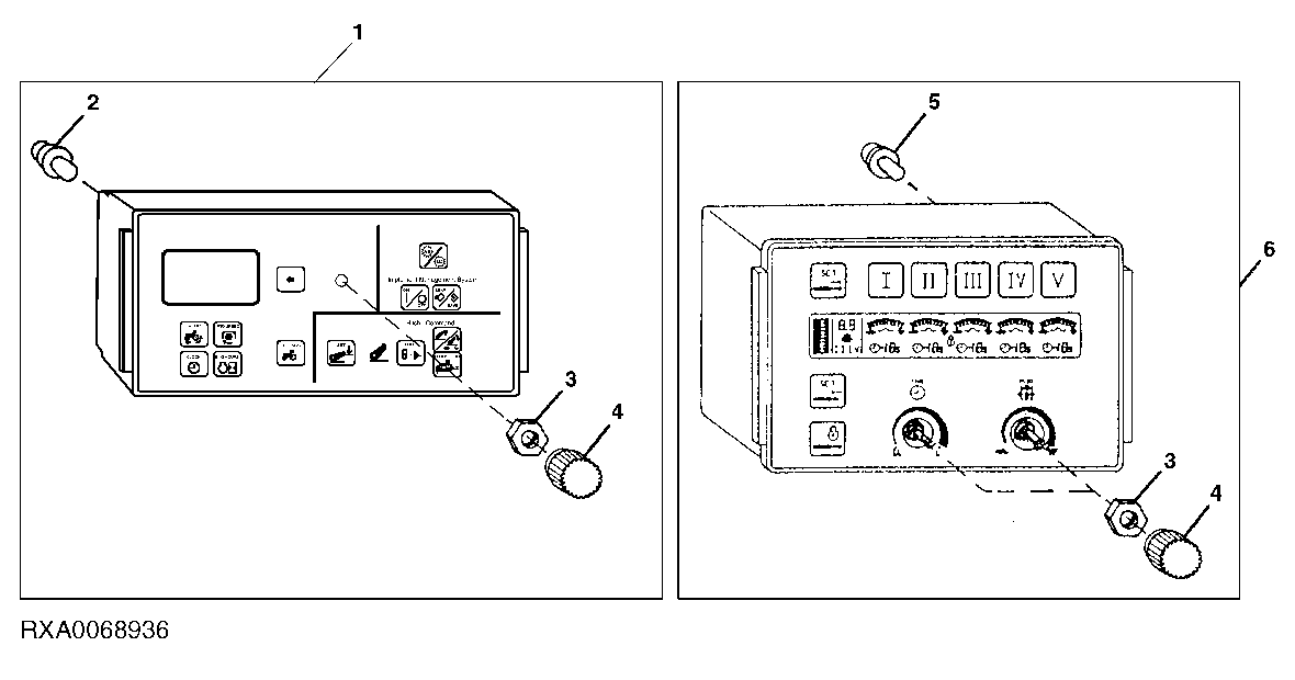INSTRUMENT CONTROL UNIT (ICU) AND SCV SETUP PANEL (SUP)