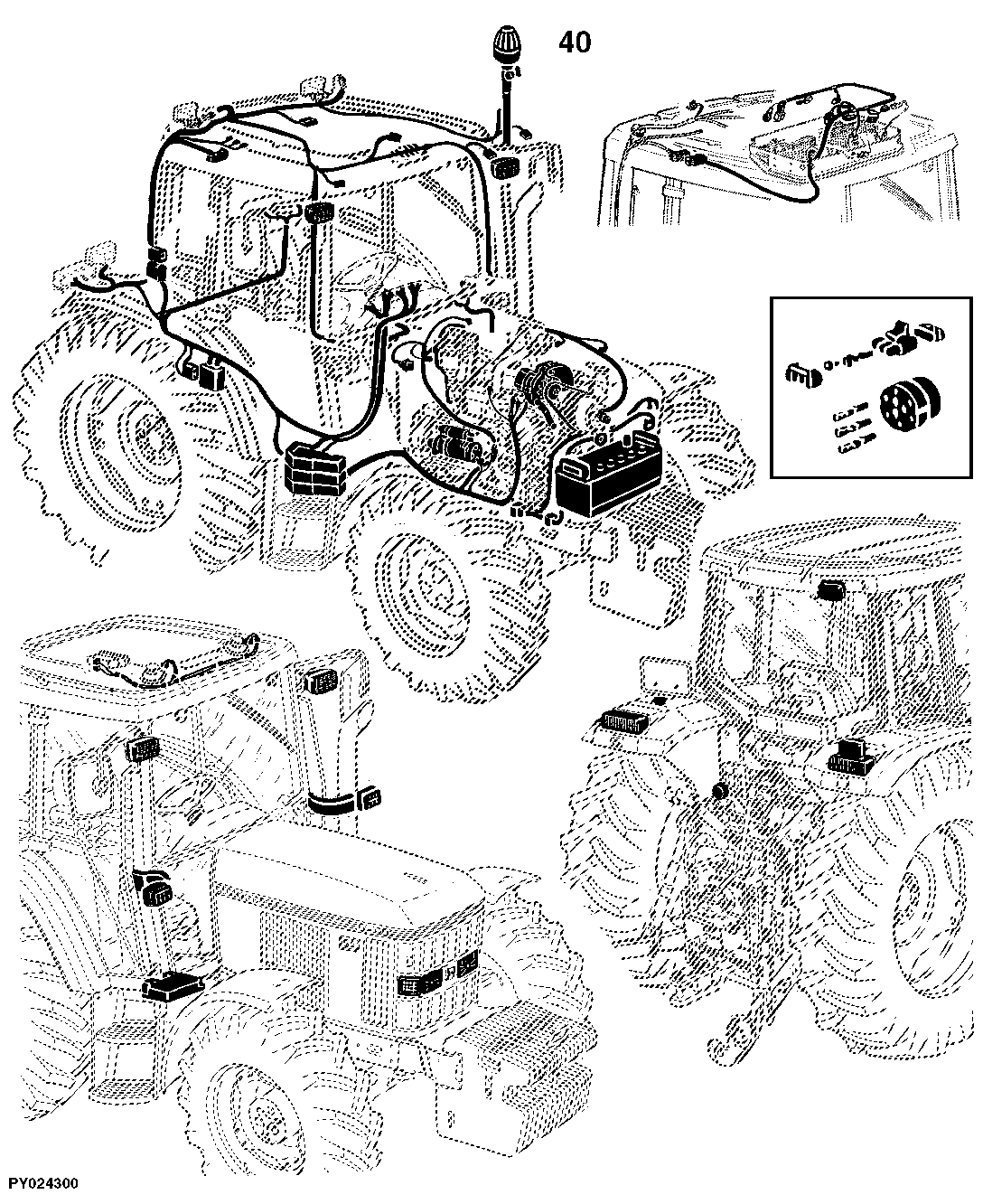 SE6100, SE6200, SE6300, SE6400 Tractors (Europe Edition)