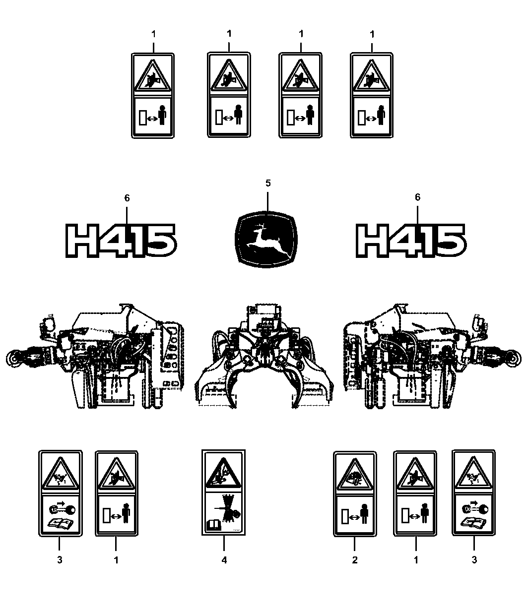 JD Labels All Countries (Not for USA & Canada)