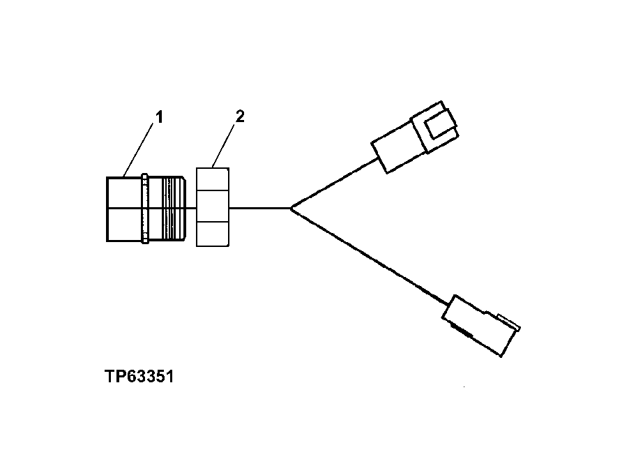 SERVICE EXPERT HARNESS (SERIAL NO. -589443)