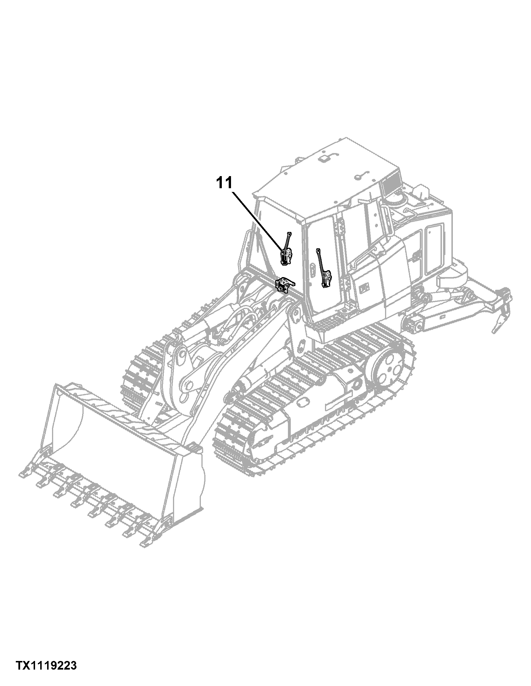 755K Crawler Loader (PIN: 1T0755KX_ _E192242-339325)