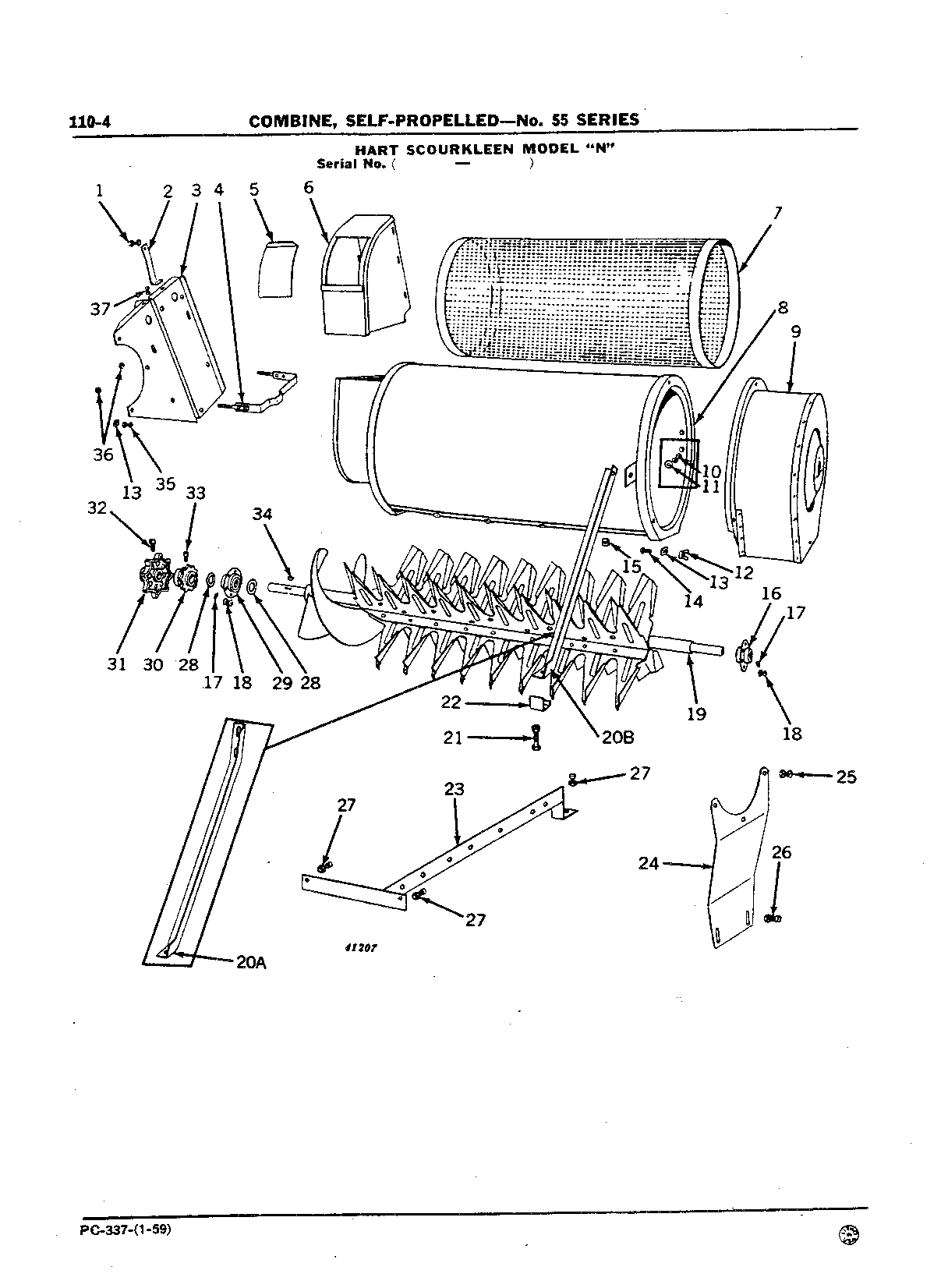 ScourKleen Weed Seed Spout and Box