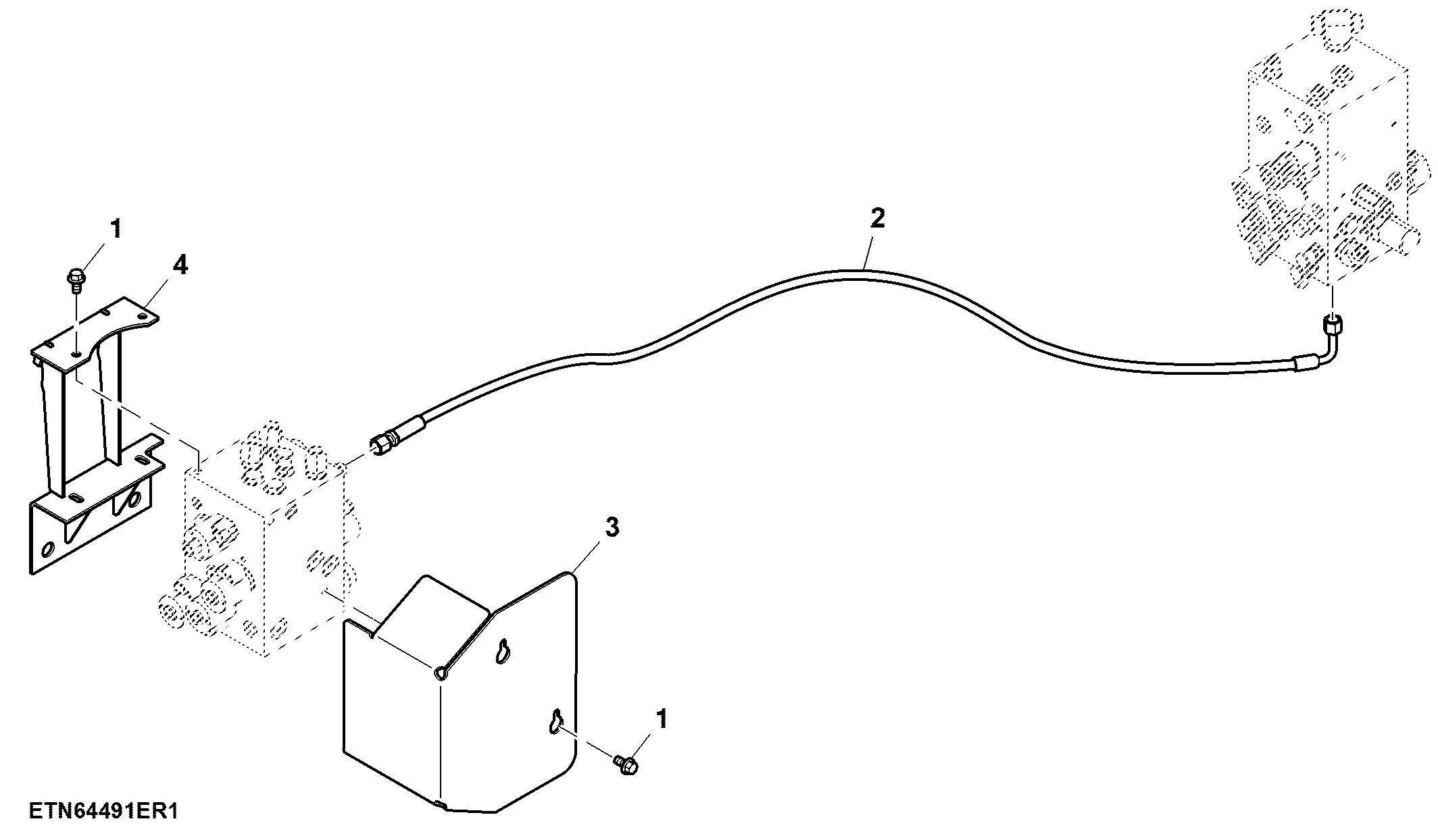 Auto Height Control Valve Shield and Hardware
