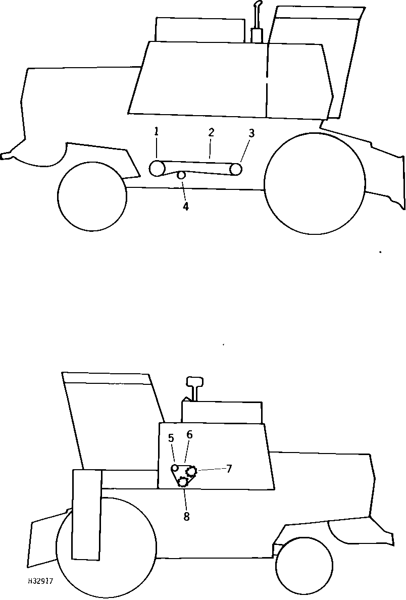 TAILINGS ELEVATOR AND AUGER DRIVE SHEAVES AND SPROCKETS