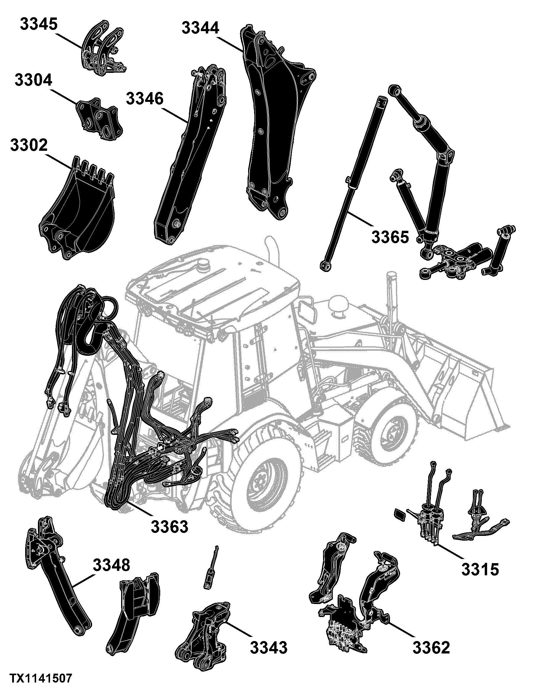 33 Backhoe & Excavator