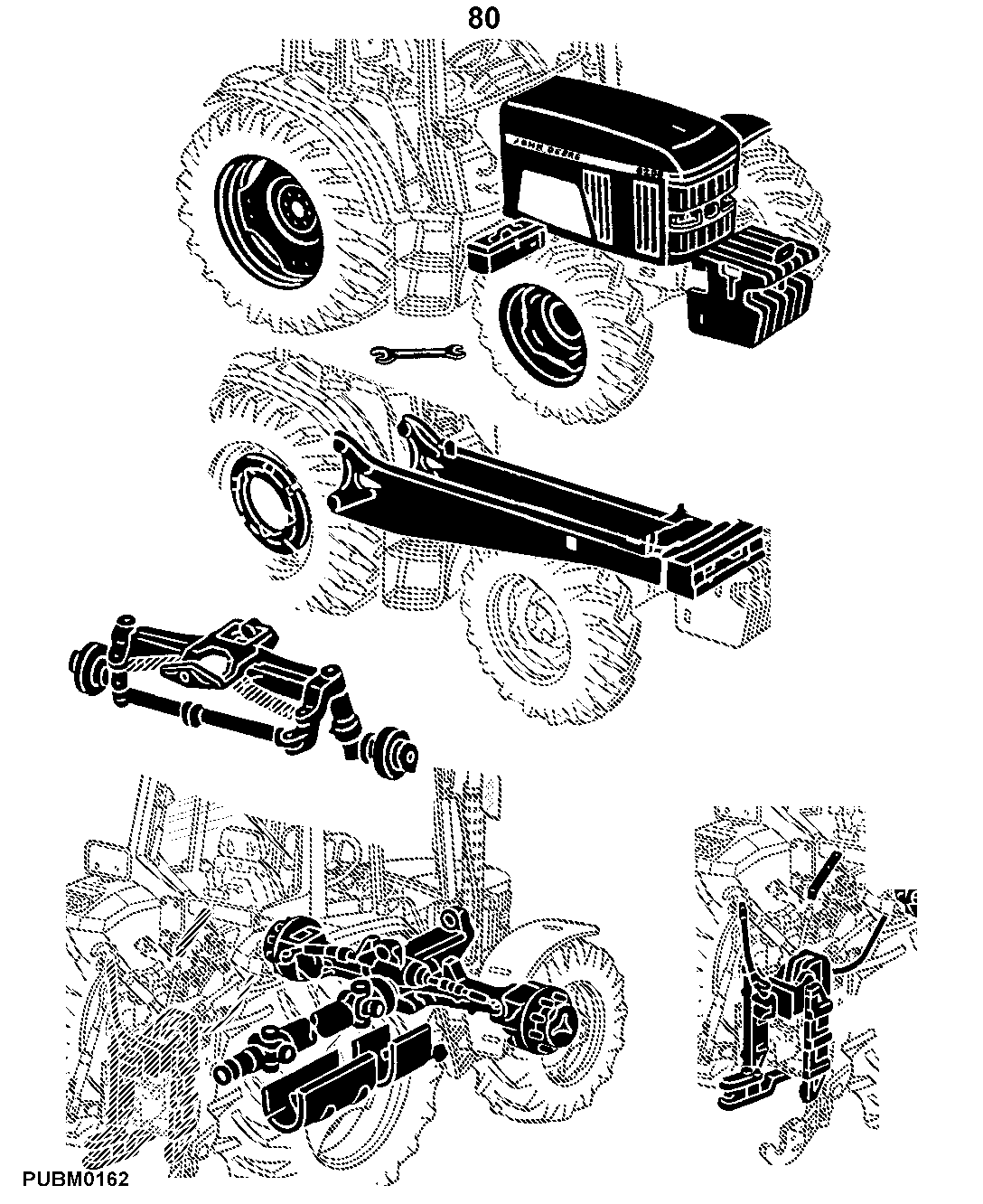 6405 and 6605 Tractors (South American Edition)