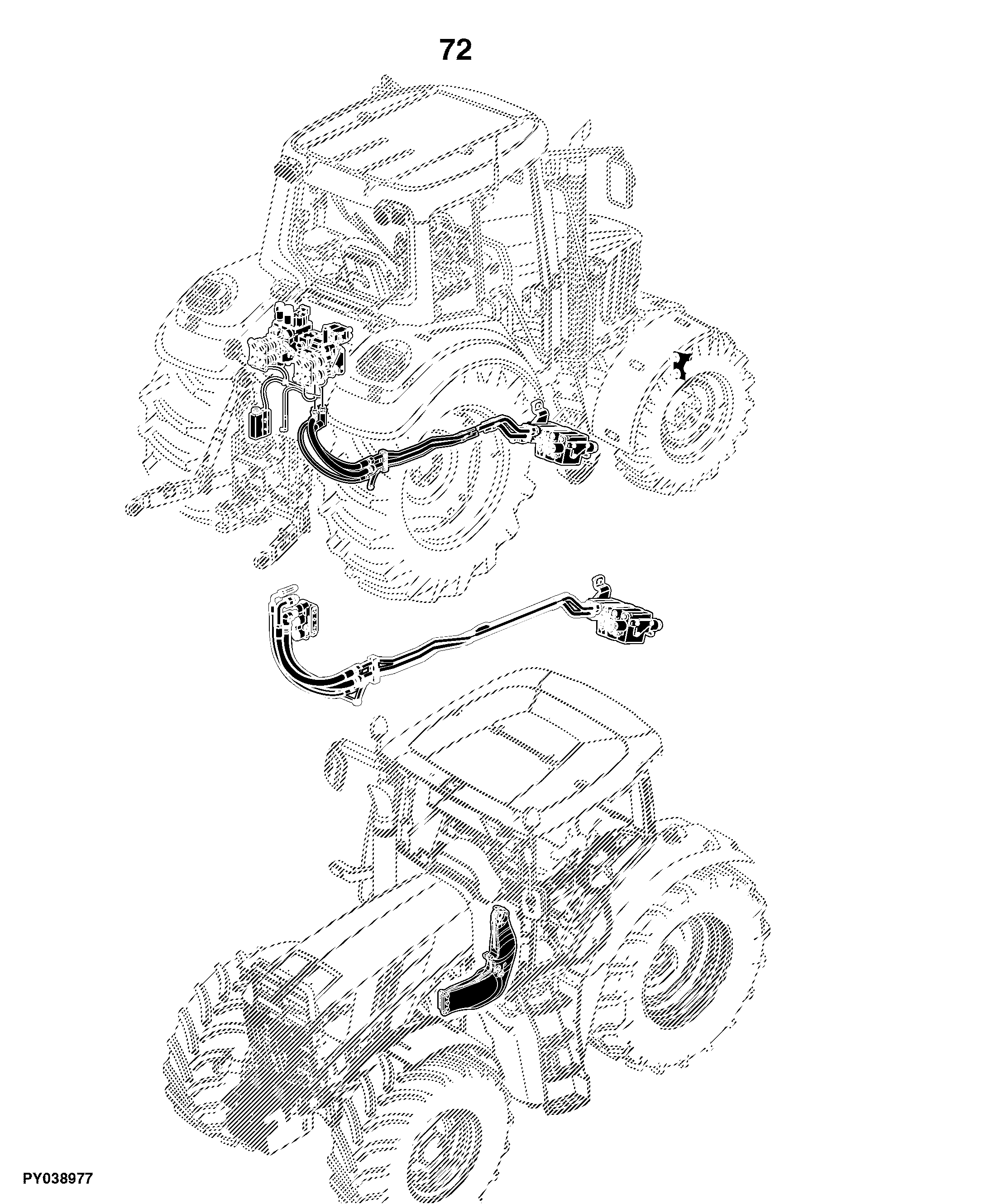 6330 Tractor (Engine 4045HL283,4045HL288) (Europe Edition)