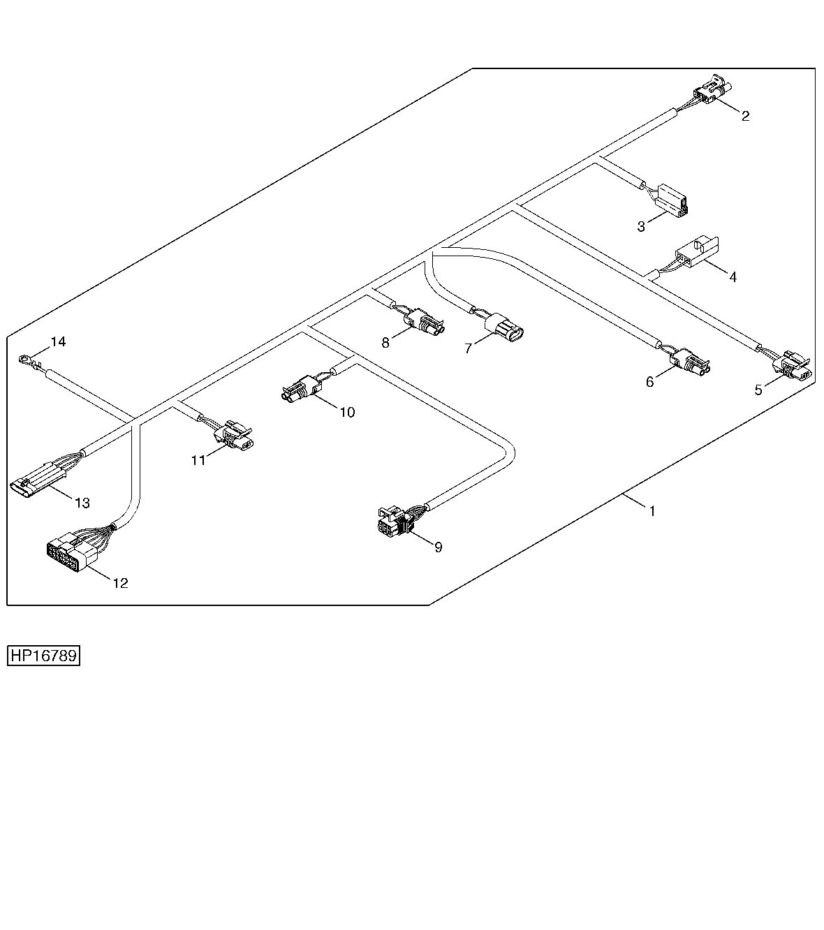 Air Conditioning Wiring Harness (720501 - )
