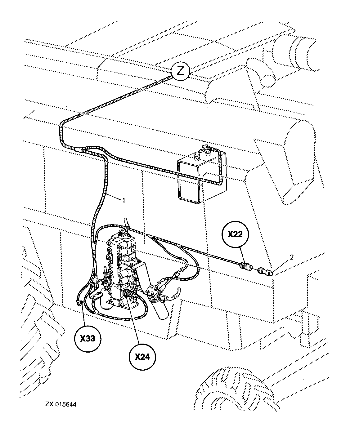 REAR BASIC WIRING HARNESS I